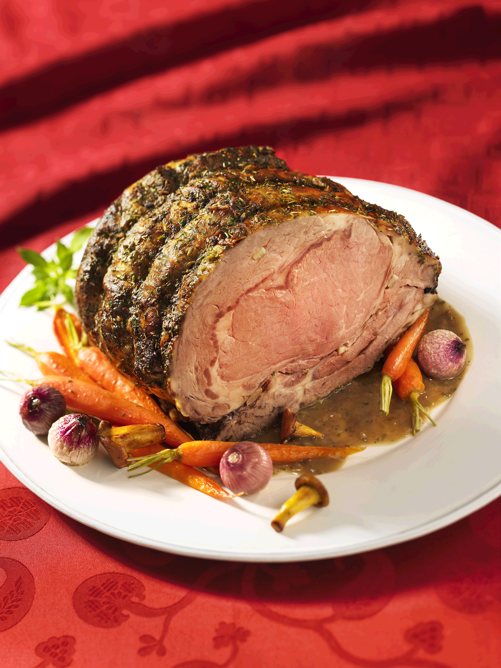 Côte de boeuf avec croûte à l&rsquo;ail