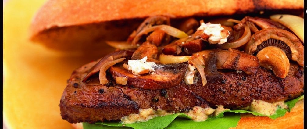 Canadian-Beef-Beef-Steak-Sandwich-with-Balsamic-Mushrooms-and-Chevre
