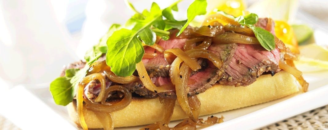 Canadian-Beef-Marinated-Steak-with-Melted-Onions