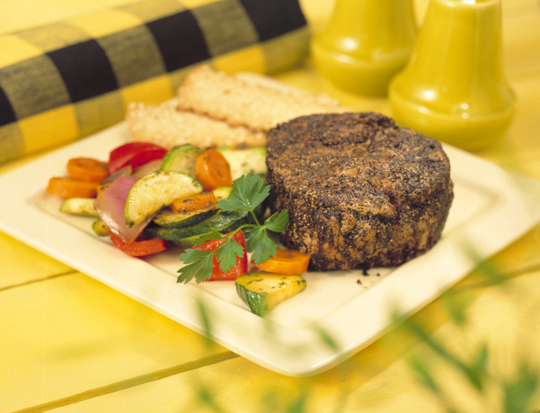 Bifteck java au poivre