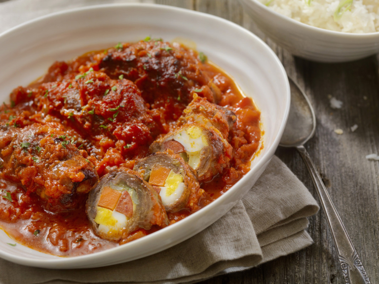Roulades de bœuf philippines et variante en mini burgers