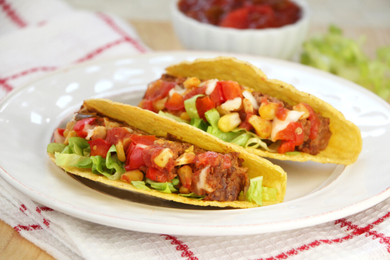 Tacos au pain de viande