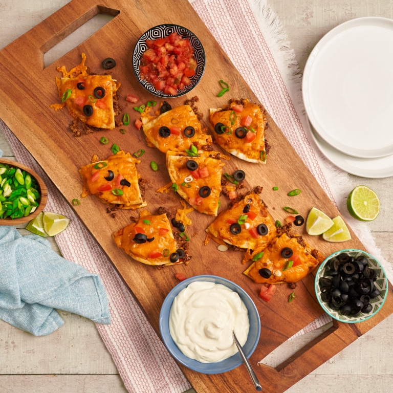 Pizzas tacos individuelles